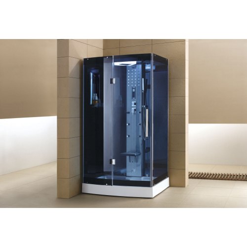Cabine de douche hydromassante avec hammam AS-001B