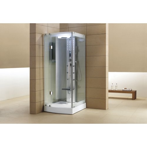 Cabine de douche hydromassante avec hammam AS-002A-1
