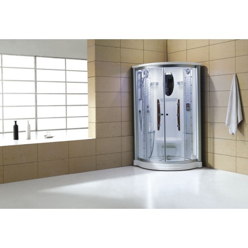Cabine de douche hydromassante avec hammam AS-011