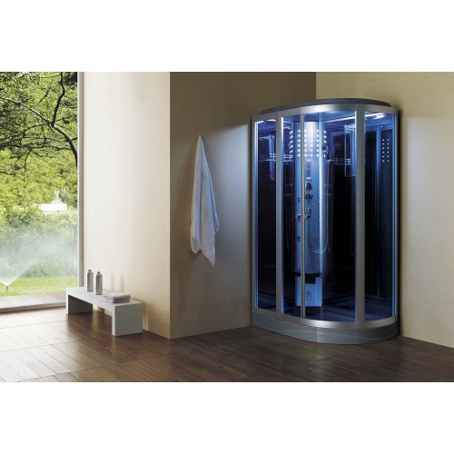 Cabine de douche hydromassante avec hammam AS-020B