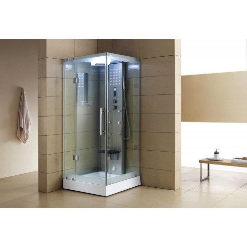 Cabine de douche hydromassante avec hammam AS-004A-2